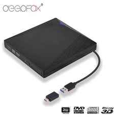 블루레이ODD DVD UHD 블루레이플레이어 블루레이 ODD 외부 블루레이 버너 드라이브 DVD 플레이어 110VB 30 C타입 슬 3DOptical CD 윈도우 IOS용 라이터, 1.110VB30