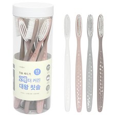 YoungStar 樹木的故事大王牙刷 4種*3入組, 1組