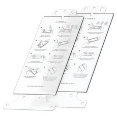고부기 갤럭시 S24 울트라 이지툴 하이브리드 플러스 강화 액정보호필름 리필용 2매