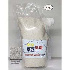 호주모래 1kg, 1개