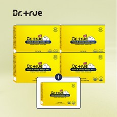 닥터트루 프리미엄 영국산 DSM 비타민C MAX 고함량 비타민씨 분말 비타민B2 판토텐산 셀렌, 5개, 60회분