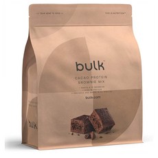 Bulk Cacao Protein Brownie Mix Chocolate 벌크 카카오 프로틴 브라우니 믹스 초콜릿 200g 6팩, 6개