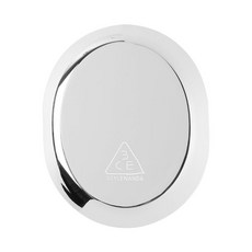 3CE 손거울 OVAL HAND MIRROR 오벌 핸드 미러, SILVER, 1개, SILVER - 3ce거울