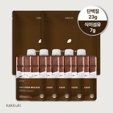 가꾸기 다이어트 단백질 쉐이크 (초코맛) 2팩 10포입 식단 맛있는 식사대용 파우치 체조식, 250g, 2박스 350g, 2개