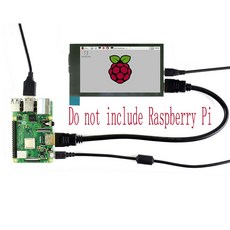라즈베리 Pi 3.5 인치 LCD 터치스크린 HDMI 디스플레이와 호환 가능 정전식 터치 스크린 x, 1개