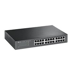 TP-Link 24-Port Gigabit Ethernet Switch Rack-Mount/Desktop Steel Case(TL-SG1024D), 단일상품