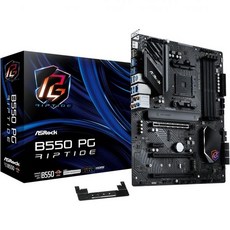 ASRock 371368 애즈락 AMD B550 PG 립타이드 마이크로 ATX 마더보드, B550 PG Riptide