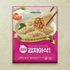 한만두 김치 아삭 왕교자 1020g, 1개, 1.02kg