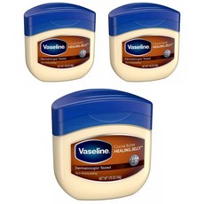 Vaseline 凡士林 身體潤膚膏, 3罐, Cocoa Butter
