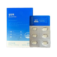 데이배리어 셀렌톡 500mg 30정 1개, 1박스