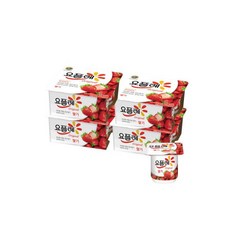 빙그레 뚱단지 우유 5종 240mlx16개 +구매기프트, 요플레 딸기 멀티 85g x32개