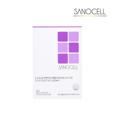 [밋앤밀] 사노셀 컷앤아웃 애플사이다비니거 구미 1박스 4포 (75gx4), 4개, 75g