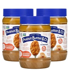Peanut Butter & Co. 피넛버터앤코 올드 패션드 크런치 피넛 버터 X 3