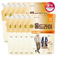  테크 울드라이 세제 리필, 1.3L, 30개 