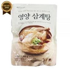 CK푸드원 참이맛 영양삼계탕1kg 12개 1박스 [원산지:국산]오늘출발, 1kg