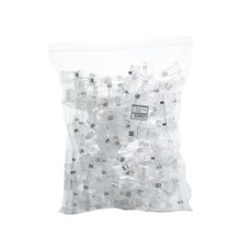  쇼클립 집게대 50봉 클립, 투명 