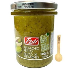 Pisti Pistachio Pesto from Sicily 7.05 oz. (200g) Pistachio Spread from Italy - Jar Pesto - Similar, 200g, 1개