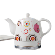 주전자 징더전 도자기 찻 자동단전 세라믹 전기포트 가정용 전원자동차단 스몰 티포트 끓인물, T16-1.2L풍선(찜하기선물)