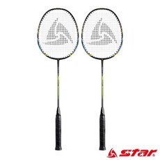 ASRL 스타스포츠 배드민턴라켓 Focus X 400 (라켓 2개입) (DR AC400X) AR, 단일상품(SQJ9356)