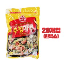 오뚜기 겉은 바삭하고 속은 쫄깃한 부침가루 500g 20개 부침