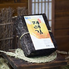 지주식재래김 1톳 100장 남해 전장김 김밥김 생김 마른김, 재래김 1톳(100장)