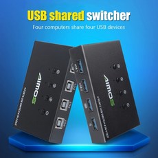 유그린usb3.0kvm스위치4포트멀티허브