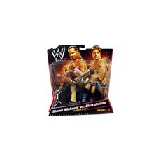 마텔 WWE 레슬링 배틀 팩 숀 마이클스 vs 크리스 제리코 액션 피규어 2팩