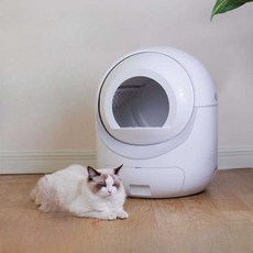 스마트 고양이 화장실 자동 고양이똥자동 기계 청소, 1개