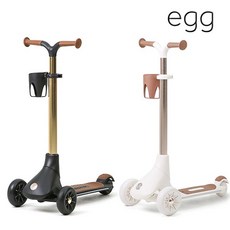 [EGG] 1+1 영국명가 접이식 LED 킥보드 코코 스쿠터 2개세트, ..코코화이트, ..코코블랙