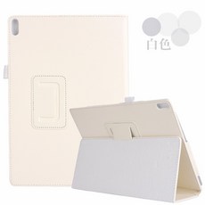 싸이코템포 태블릿커버 테블렛PC패드 탭거치대케이스 적용 Lenovo TAB410PLUS 101 인치 TBX704FN, 화이트
