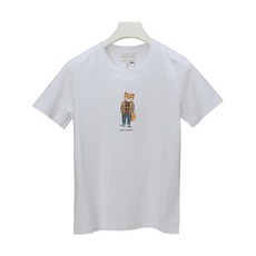 MAISON KITSUNE 메종키츠네 여성 드레스드 폭스 반팔 티셔츠 LW00112KJ0008 P100 WHITE [MAC284wh]