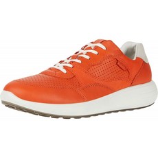 [260사이즈] ECCO 자궁 소프트 7 러너 스니커 Fire/Fire/Shadow White 9-9.5 US