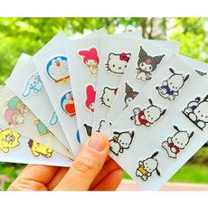 산리오 모기 퇴치 패치 스티커 야외활동 여름 캠핑 캐릭터 모기 기피제, 쿠로미 KUROMI, 1개