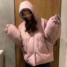 에코 양털 하이넥 리버시블 점퍼 양면 패딩 [WCJM202]