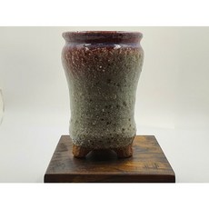 우암 수제화분 투톤 긴 화분 예쁜화분 도자기 화분 국산토분