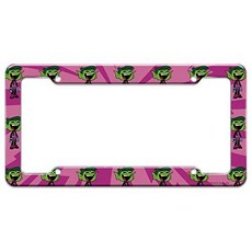 Teen Titans Go! Beast Boy License Plate Tag Frame 틴 타이탄즈 고! 비스트 보이 번호판 태그 프레임, 멀티, 1개