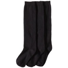 (관부가세별도) Jefferies Socks Girls' School Uniform Knee-High Sock Pack of Three-B00DVFWTX2