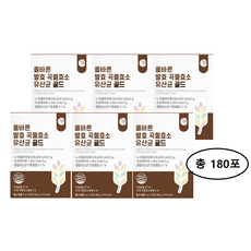 올바른 곡물효소 프로바이오틱스 블랙, 180g, 6개