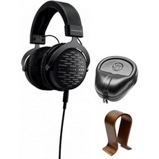 BeyerDynamic DT 1990 Pro Studio 헤드폰 with Slappa HardBody PRO 풀사이즈 케이스 블랙유니버설 우드 스탠드