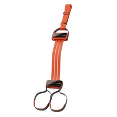 풀업 보조 밴드 저항 밴드 가슴 뒤 다리용 조절 가능한 보조 벨트 체육관 보디빌딩, 주황색, ABS 플라스틱 실리콘