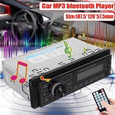 자동차 라디오 블루투스 플레이어 범용 자동차 스테레오 스피커 라디오 수신기 FM RDS 터치 USB 플레이어 MP3 멀티미디어 플레이어 LED 디스플레이|자동차 라디오|, 1개, CHINA, TH3008