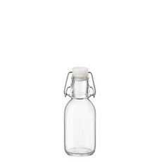 [보르미올리 에밀리아 유리 보틀 250ml(1p)]/글라스/밀폐용기/칵테일/플레이팅/주방식기/, 1개