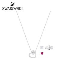 swarovski귀걸이목걸이세트