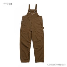 남자점프수트브라운