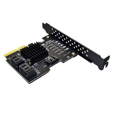 카드에 추가 PCI Express/PCI E/PCIE/PCI E SATA 3 PCIE SATA 카드 SATA 컨트롤러 SATA3 6Gbps 5 포트 SATA 3.0 PCI E X, 1개, 단일, 단일