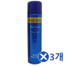 미스토픽 헤어스프레이 울트라하드 300mlx3개 머리왁스 헤어왁스 머리스타일링 헤어고정 스타일링 머리무스 헤어스타일링 헤어무스 머리카락고정 헤어스프레이, 단일상품