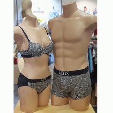 리바이스언더웨어 리바이스바디웨어 로고 스킨 헴팬티커플세트 LSWBW761PW761DW761