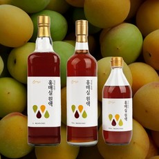 3년숙성 순천 유기농 매실 청 홍매실청 홍 매실원액 홍 매실발효액 남고매실 홍 매실액, 1개, 500ml