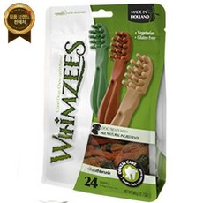  윔지스 밸류 백 덴탈 츄 칫솔모양 S, 칫솔모양 × 15g × 3개 