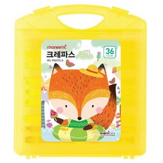 모나미36색크레파스